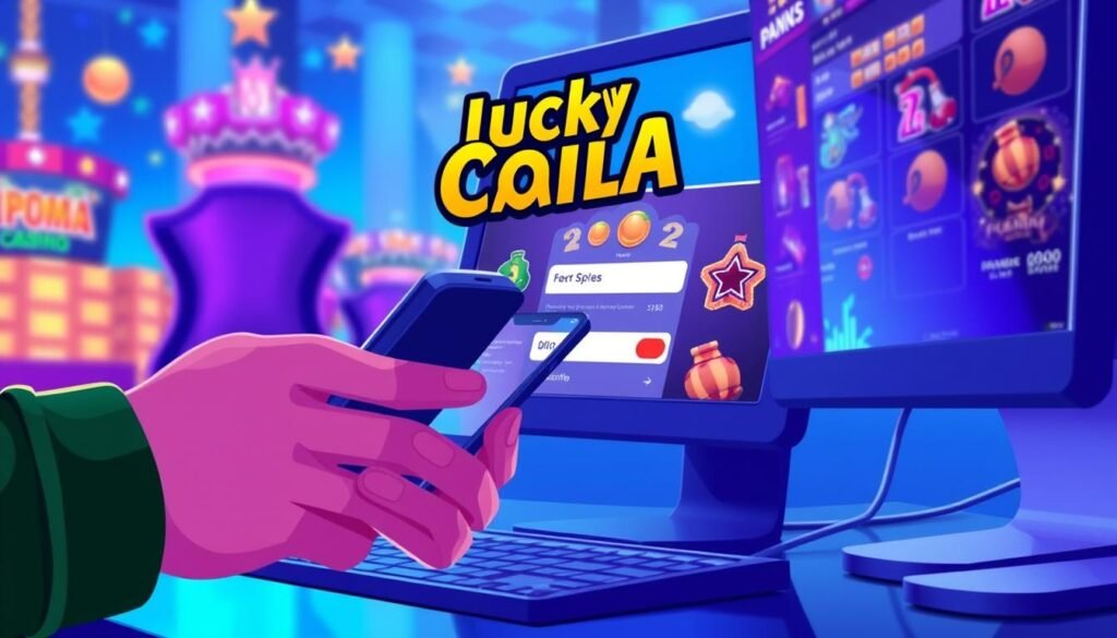 How to deposit at Lucky Cola Casino
