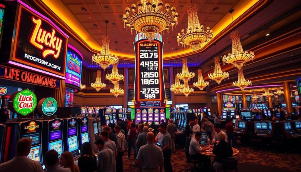 Lucky Cola Casino Progressive Jackpot Games