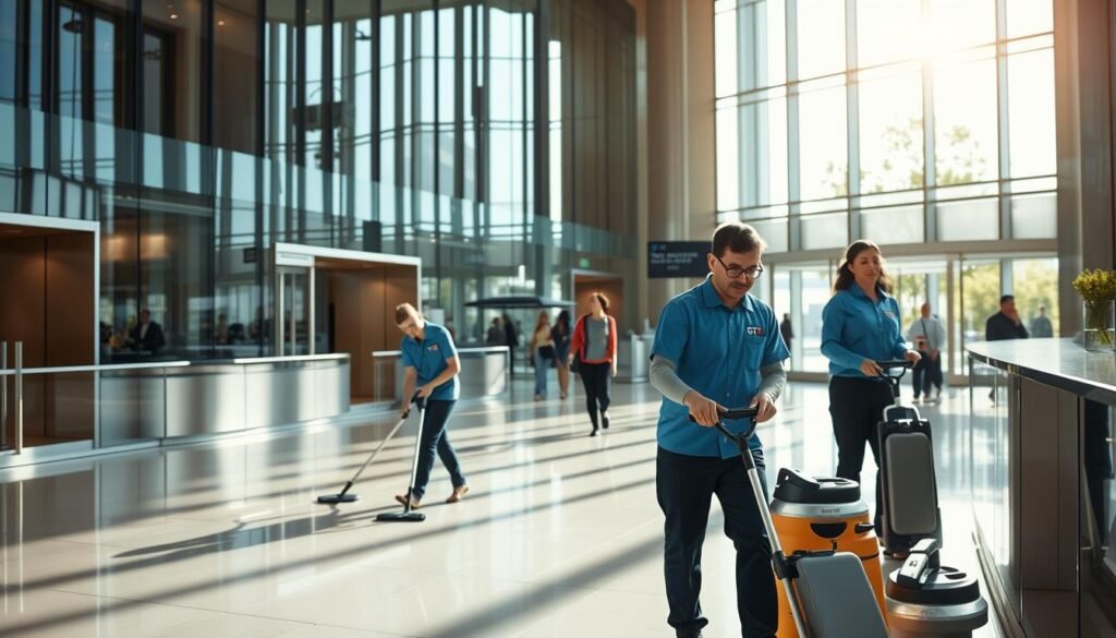 商業中心清潔服務