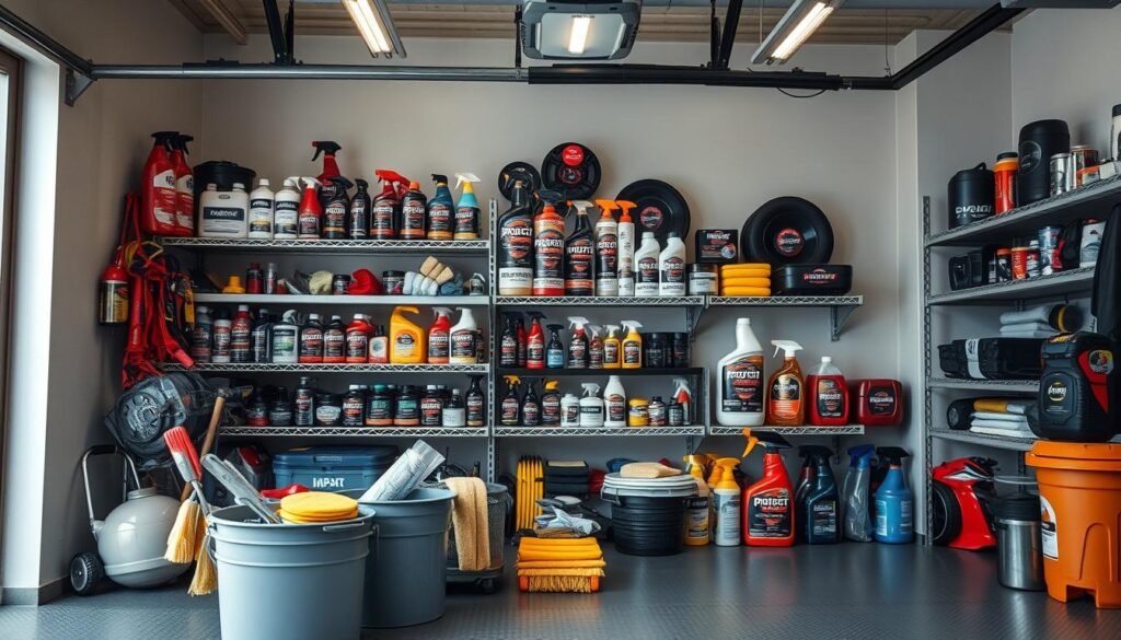 洗車用品存放技巧