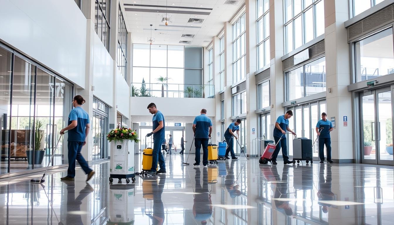 商業中心如何通過清潔公司提升租戶滿意度