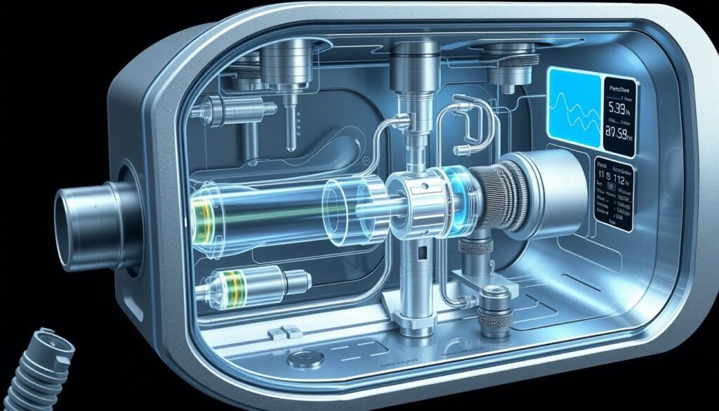 睡眠呼吸機同步性能調節