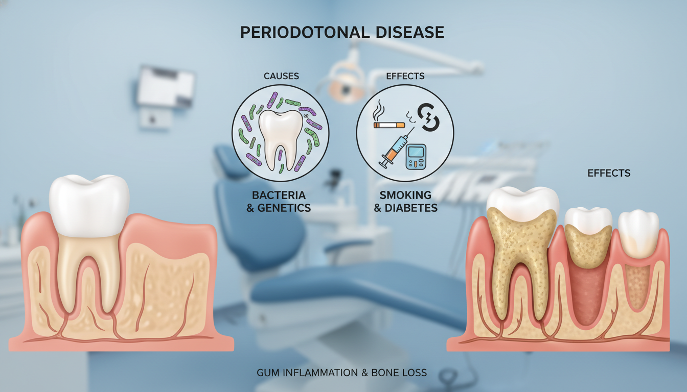 為什麼了解牙周病原因對成功的牙周病治療至關重要